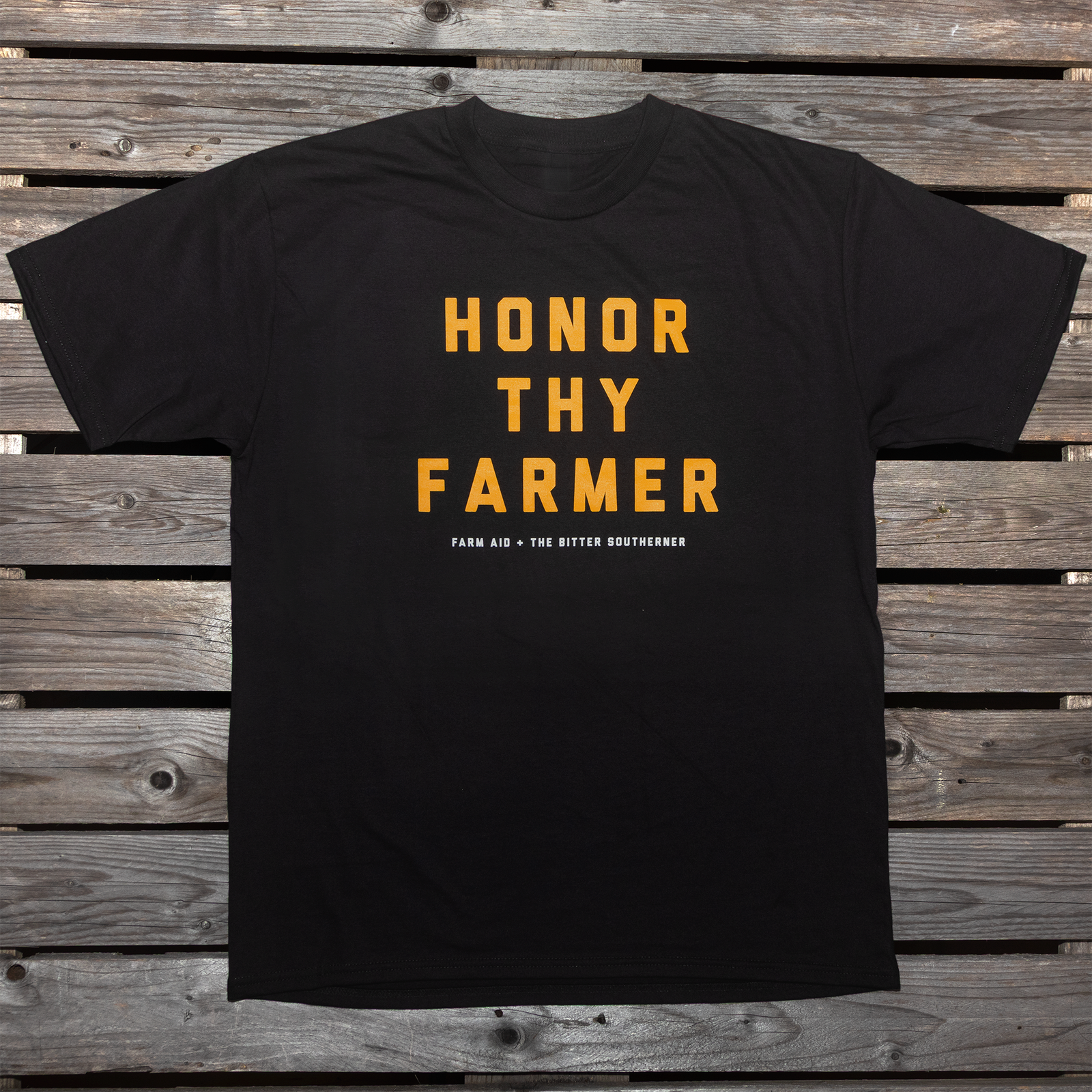 Honor Thy Farmer Organic Tee — The Bitter Southerner Collab