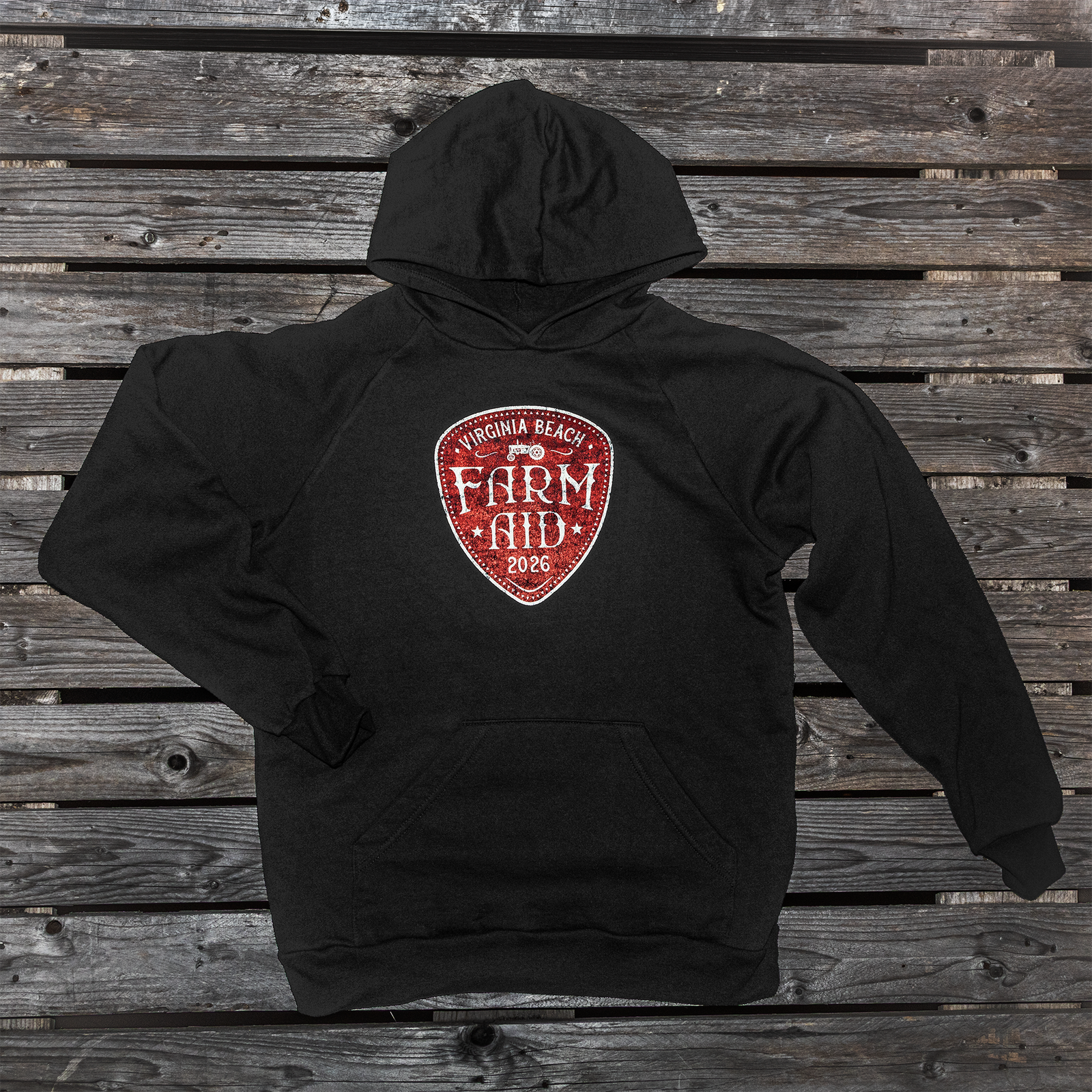 Farm Aid 2026 Guitar Pick Hoodie