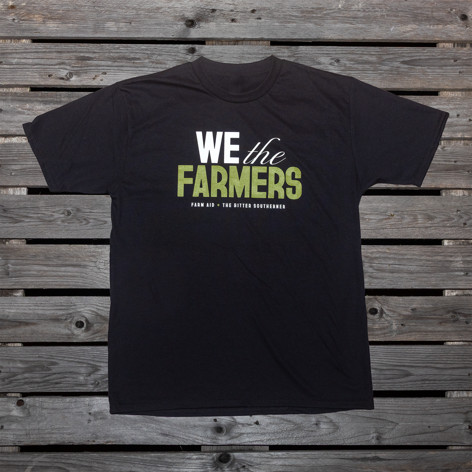 We the Farmers Organic Tee — The Bitter Southerner Collab