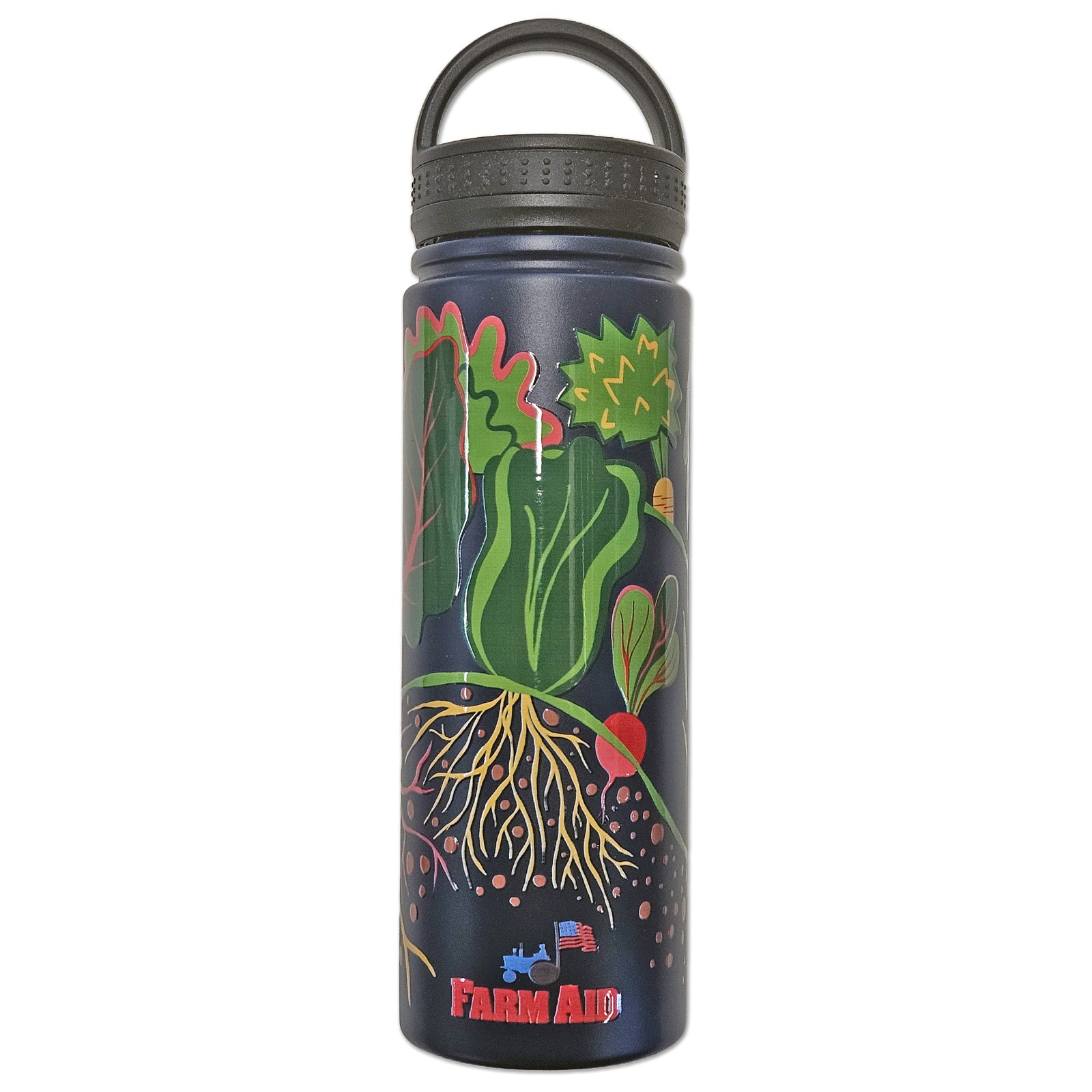 Farm Aid Roots Water Bottle