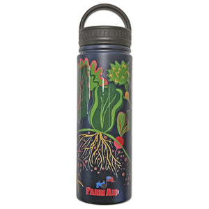 Farm Aid Roots Water Bottle