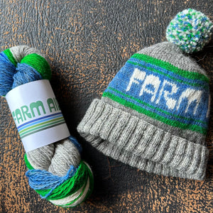 Farm Aid Knit Hat Pattern + Wool