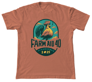 Farm Aid 40 Rooster Sings Tee