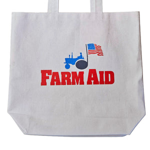 "Farms Not Factories" Tote from Shepard Fairey