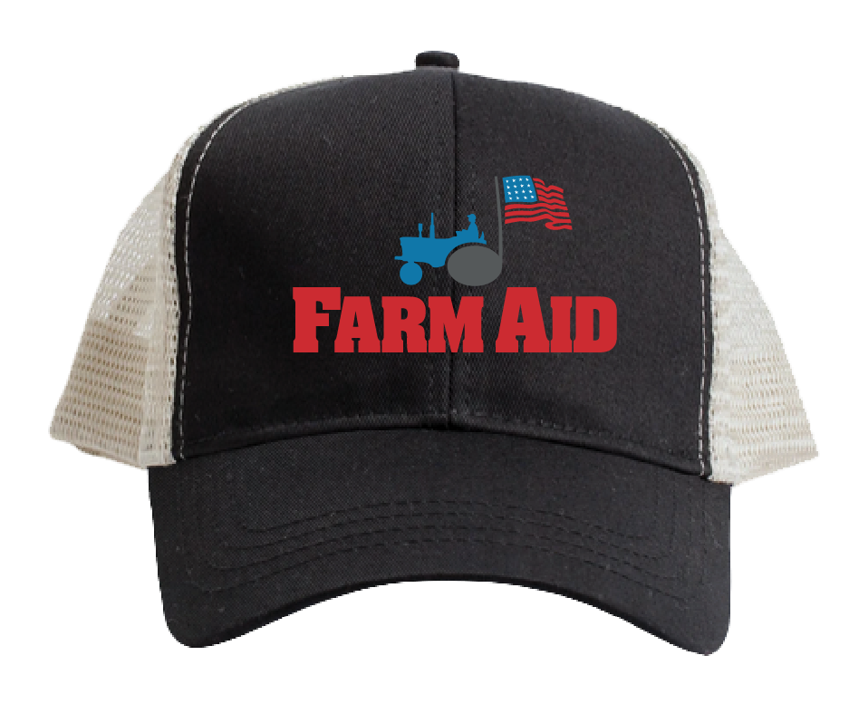 Farm Aid Tractor Logo Trucker Hat