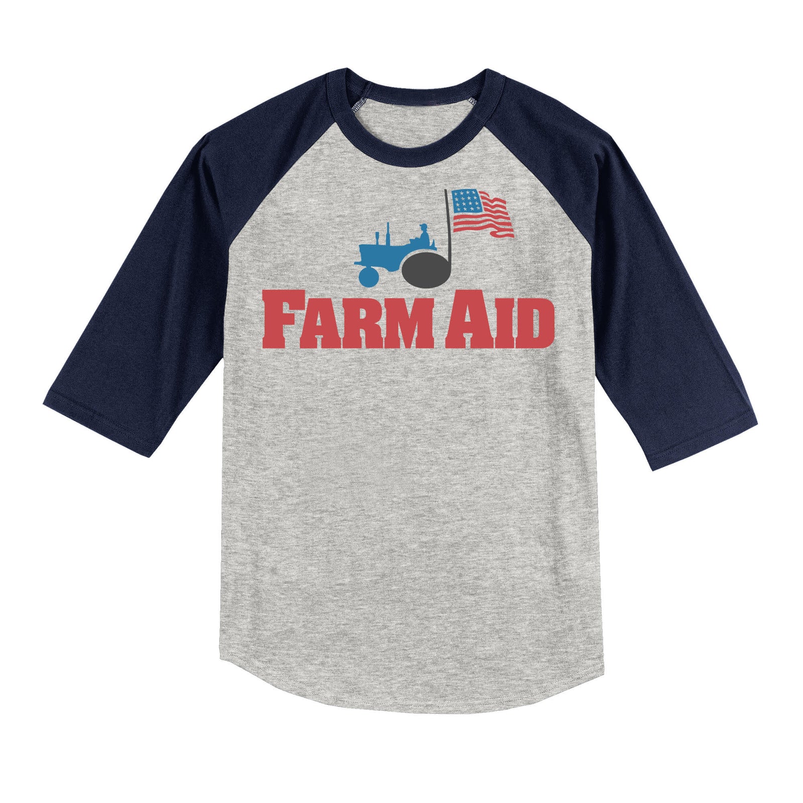 Farm Aid Retro Baseball Shirt