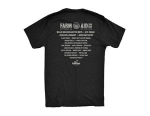 Farm Aid 2020 Willie's Guitar Strap Tee - Black