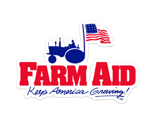 Farm Aid Logo Sticker
